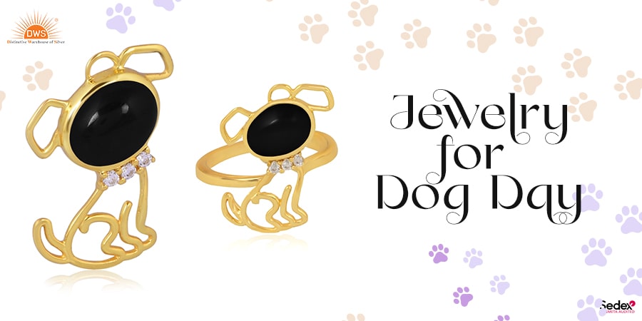 Stylish Jewelry for Dog Day